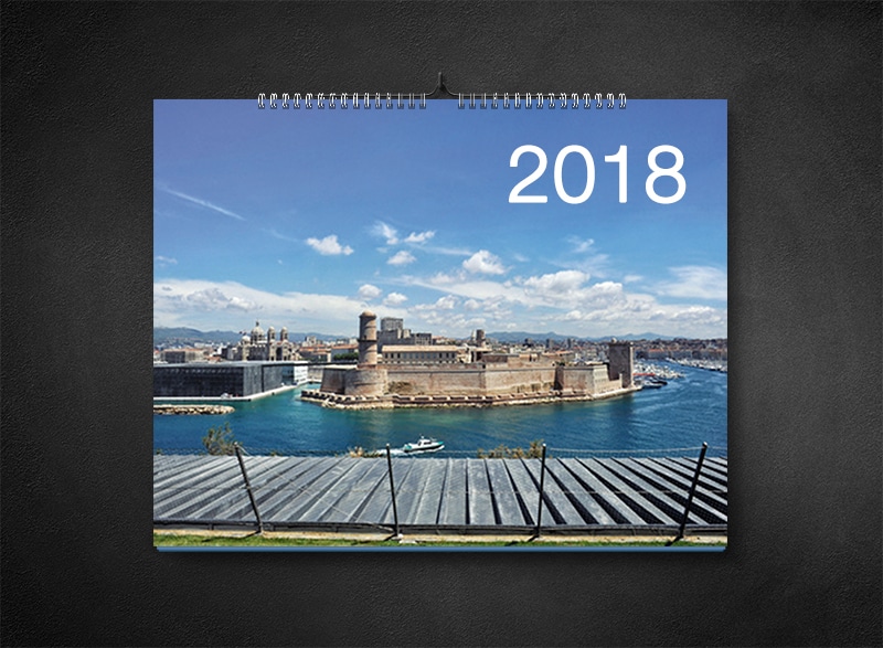 Calendrier suspendu — Signum Imprimerie