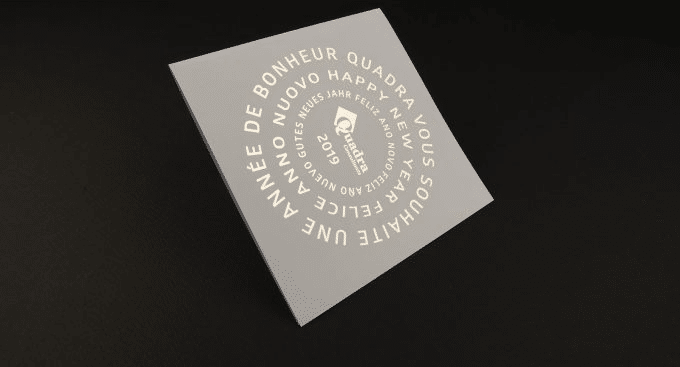 Carte de vœux · Signum Imprimerie