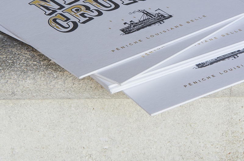 Carton d'invitation imprimé par Signum Imprimerie