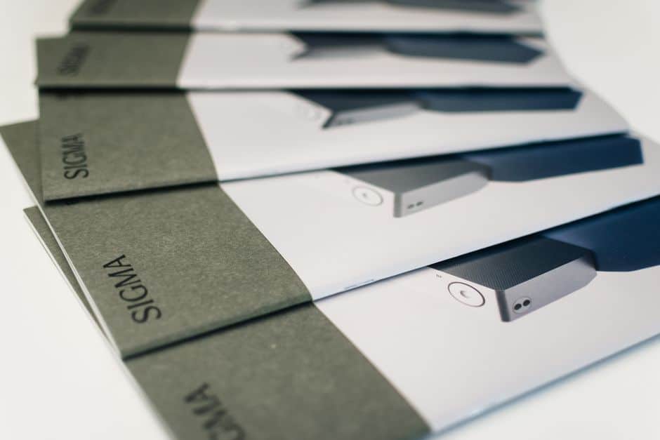 Dépliant publicitaire imprimé par Signum Imprimerie