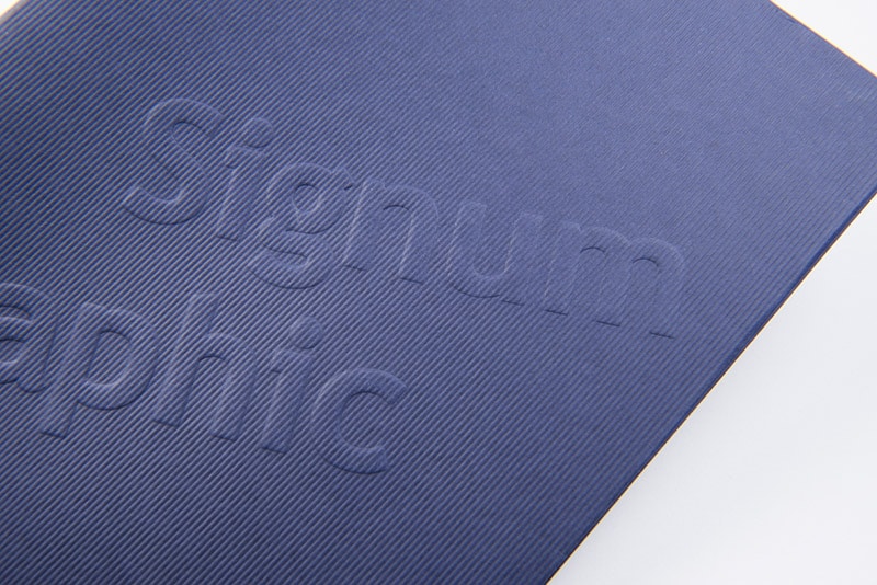 Gaufrage — Signum Imprimerie