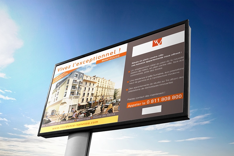 Panneau immobilier — Signum Imprimerie