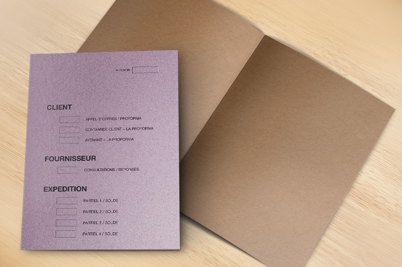 Sous-chemise — Signum Imprimerie